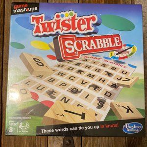 Game Mashup - Twister Scvrabble - Brand new
